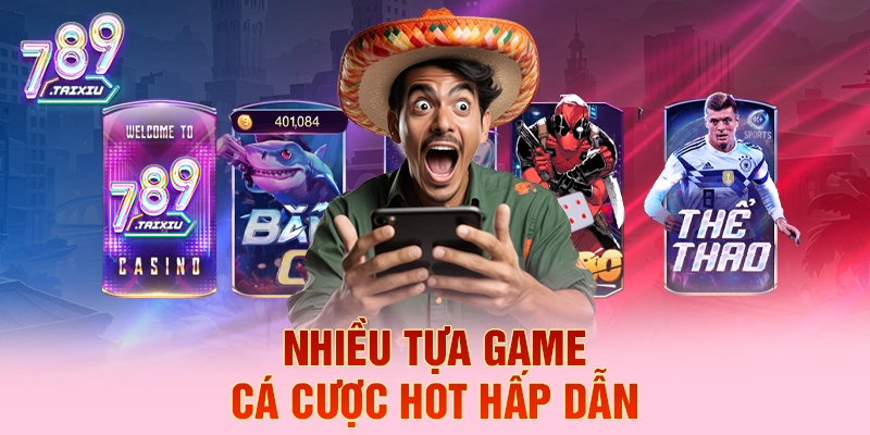 Các tựa game cá cược hấp dẫn tại gemwin